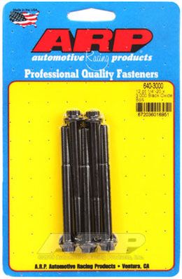 640-3000, ARP 640-3000 SAE Bolt Kit 1/4-20 x 3.000 12pt black oxide bolts في الإمارات, دبي. Condition - new. Price 200 AED. Photo, seller contacts | AUTO.AE
