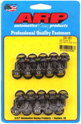 200-1801, ARP 200-1801 Oil Pan Bolt Kit SB Mopar & PONTIAC в ОАЭ, Дубай. Состояние - новое. Цена 290 AED. Фото, контакты продавца | AUTO.AE