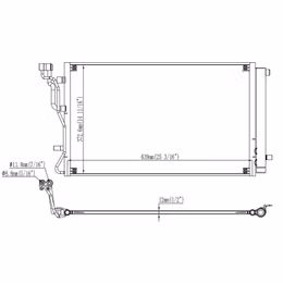 RCG-31-30150, Reach Cooling Air Conditioning Condensers for 2018-2025 SOUL, 2019-2021 VELOSTER - 31-30150 в ОАЭ, Дубай. Состояние - новое. Цена 500 AED. Фото, контакты продавца | AUTO.AE