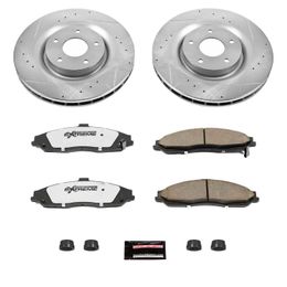 PWR-K5158-26, PowerStop Z26 Street Warrior Brake Upgrade Kits for 2005-2013 CORVETTE, 2006-2009 XLR - K5158-26 в ОАЭ, Дубай. Состояние - новое. Цена 1 600 AED. Фото, контакты продавца | AUTO.AE