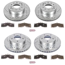 PWR-K2597-26, PowerStop Z26 Street Warrior Brake Upgrade Kits for 1965-1982 CORVETTE - K2597-26 в ОАЭ, Дубай. Состояние - новое. Цена 2 470 AED. Фото, контакты продавца | AUTO.AE