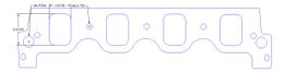 FOG-8397-2, Flatout Gaskets Intake Gaskets 8397.2 في الإمارات, دبي. Condition - new. Price 280 AED. Photo, seller contacts | AUTO.AE