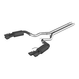 S7205BLK, MBRP S7205BLK Cat-Back 3" Armor BLK (Black-Coated Aluminized Steel / Dual) for FORD Mustang GT 5.0L 2018-2023 في الإمارات, دبي. Condition - new. Price 6,690 AED. Photo, seller contacts | AUTO.AE