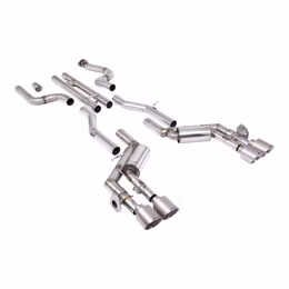 SSXCH102, MILLTEK SSXCH102 Cat-Back Exhaust, 2.76" (Brushed Titanium GT-115 Tips) for CHEVROLET Camaro SS 6.2L 2016-2024 في الإمارات, دبي. Condition - new. Price 22,220 AED. Photo, seller contacts | AUTO.AE