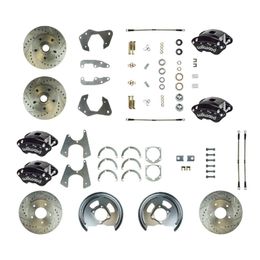 RSD-FSC664WKCS, The Right Stuff Performance Series Front and Rear Disc Brake Conversion Kits for 1965-1968 BEL AIR, BISCAYNE, IMPALA - FSC664WKCS في الإمارات, دبي. Condition - new. Price 4,570 AED. Photo, seller contacts | AUTO.AE