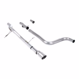 SSXFD393, MILLTEK SSXFD393 Filter-Back Exhaust, 2.37" (Brushed Titanium GT-90 Trim) for FORD Fiesta ST-Line 155ps Hybrid OPF/GPF 2020- in UAE, Dubai. Condition - new. Price 3,660 AED. Photo, seller contacts | AUTO.AE