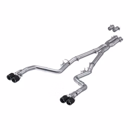S71143CF, MBRP S71143CF Cat-Back 3" Armor Pro (T304 Stainless Steel / Dual Quad Tips with Carbon Tips) for DODGE Challenger 5.7 / 6.2L / 6.4L 2015-2023 in UAE, Dubai. Condition - new. Price 7,570 AED. Photo, seller contacts | AUTO.AE