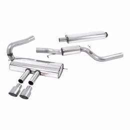 SSXFD117, MILLTEK SSXFD117 Cat-Back Exhaust, 3'' (Dual GT-100 Titanium Tips) for FORD Focus ST Estate / Sedan / Limosine 2012-2018 في الإمارات, دبي. Condition - new. Price 8,930 AED. Photo, seller contacts | AUTO.AE