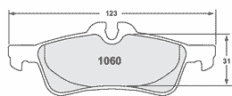 1060.10, PFC 1060.10 Brake pads Z-RATED rear MINI COOPER JCW в ОАЭ, Дубай. Состояние - новое. Цена 470 AED. Фото, контакты продавца | AUTO.AE