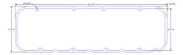 FOG-6025-2, Flatout Gaskets Valve Cover Gaskets 6025.2 в ОАЭ, Дубай. Состояние - новое. Цена 350 AED. Фото, контакты продавца | AUTO.AE