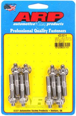 400-8014, ARP 400-8014 Accessory Stud Kit M8 X 1.25 X 51mm. broached. 8 pieces в ОАЭ, Дубай. Состояние - новое. Цена 630 AED. Фото, контакты продавца | AUTO.AE