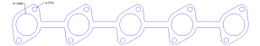 FOG-7233S, Flatout Gaskets Header Gaskets 7233S في الإمارات, دبي. Condition - new. Price 240 AED. Photo, seller contacts | AUTO.AE