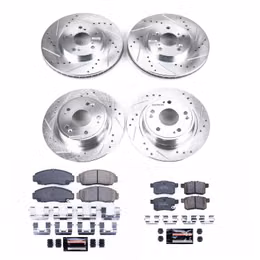 PWR-K2742, PowerStop Z23 Evolution Sport Brake Upgrade Kits for 2008-2010 ACCORD, 2009-2010 TSX - K2742 в ОАЭ, Дубай. Состояние - новое. Цена 1 510 AED. Фото, контакты продавца | AUTO.AE