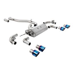 SSXVW648, MILLTEK SSXVW648 Cat-Back Exhaust, 3.15" (Burnt Titanium GT-100 Tips) for VW Golf R (MK7.5) в ОАЭ, Дубай. Состояние - новое. Цена 15 550 AED. Фото, контакты продавца | AUTO.AE