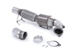SSXFD193, MILLTEK SSXFD193 Large Bore Downpipe and Hi-Flow Sports Cat 76,2 FORD Focus Mk3 RS 2.3L EcoBoost 4wd 5-Door Hatchback in UAE, Dubai. Condition - new. Price 6,140 AED. Photo, seller contacts | AUTO.AE