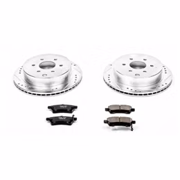 PWR-K4621, PowerStop Z23 Evolution Sport Brake Upgrade Kits for 2009-2012 EQUATOR, 2005-2024 FRONTIER, 2005-2015 XTERRA - K4621 in UAE, Dubai. Condition - new. Price 770 AED. Photo, seller contacts | AUTO.AE