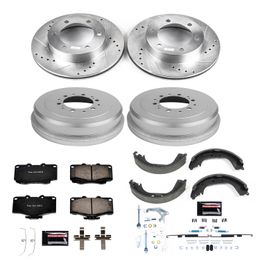 PWR-K15097DK, PowerStop Z23 Evolution Sport Disc and Drum Brake Upgrade Kits for 1995-2002 TACOMA - K15097DK في الإمارات, دبي. Condition - new. Price 2,060 AED. Photo, seller contacts | AUTO.AE