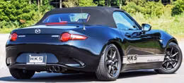 32018-AZ010, HKS 32018-AZ010 Exhaust system (rear) Legamax Premium MAZDA ROADSTER（DBA-ND5RC） in UAE, Dubai. Condition - new. Price 3,770 AED. Photo, seller contacts | AUTO.AE