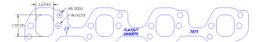 FOG-7075S, Flatout Gaskets Header Gaskets 7075S في الإمارات, دبي. Condition - new. Price 240 AED. Photo, seller contacts | AUTO.AE