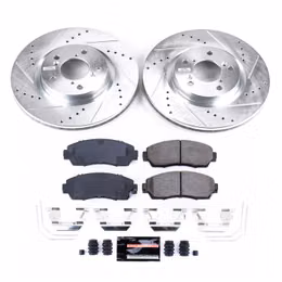 PWR-K5857, PowerStop Z23 Evolution Sport Brake Upgrade Kits for 2011-2014 ODYSSEY - K5857 in UAE, Dubai. Condition - new. Price 1,070 AED. Photo, seller contacts | AUTO.AE
