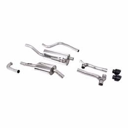 SSXFD376, MILLTEK SSXFD376 Cat-Back Exhaust, 2.37" (Cerakote Black GT-100 Trims) for FORD Fiesta ST-Line (MK8) Non-OPF/GPF 2017-2019 in UAE, Dubai. Condition - new. Price 8,550 AED. Photo, seller contacts | AUTO.AE