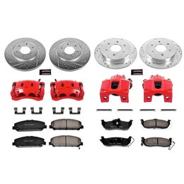 PWR-KC2805, PowerStop Z23 Evolution Sport Brake Upgrade Kits with Calipers for 2008-2010 TITAN, QX56, 2007-2011 ARMADA - KC2805 in UAE, Dubai. Condition - new. Price 4,950 AED. Photo, seller contacts | AUTO.AE