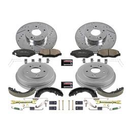 PWR-K15107DK, PowerStop Z23 Evolution Sport Disc and Drum Brake Upgrade Kits for 2003-2007 ACCORD - K15107DK in UAE, Dubai. Condition - new. Price 1,720 AED. Photo, seller contacts | AUTO.AE