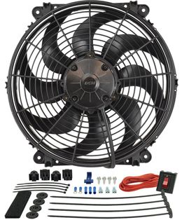 DER-16514, 14 Inch 1,350 CFM Derale Tornado Universal Fan 16514 في الإمارات, دبي. Condition - new. Price 760 AED. Photo, seller contacts | AUTO.AE