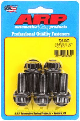 726-1000, ARP 726-1000 SAE Bolt Kit 1/2-20 x 1.000 12pt black oxide bolts в ОАЭ, Дубай. Состояние - новое. Цена 210 AED. Фото, контакты продавца | AUTO.AE