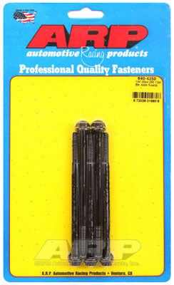 640-4250, ARP 640-4250 SAE Bolt Kit 1/4-20 x 4.250 12pt black oxide bolts в ОАЭ, Дубай. Состояние - новое. Цена 200 AED. Фото, контакты продавца | AUTO.AE
