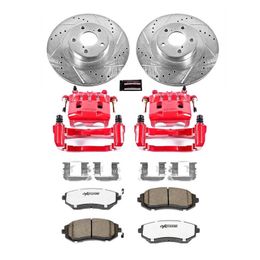 PWR-KC2373-26, PowerStop Z26 Street Warrior Brake Upgrade Kits with Calipers KC2373-26 في الإمارات, دبي. Condition - new. Price 2,120 AED. Photo, seller contacts | AUTO.AE