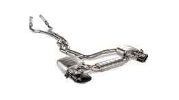 S-AU/TI/15H, AKRAPOVIC S-AU/TI/15H Evolution Line Titanium for AUDI RS6 AVANT (C8) 2020 في الإمارات, دبي. Condition - new. Price 42,780 AED. Photo, seller contacts | AUTO.AE