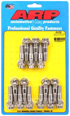 400-8036, ARP 400-8036 Accessory Stud Kit M10 x 1.25 x 48mm. SS. broached. 16 pieces في الإمارات, دبي. Condition - new. Price 1,110 AED. Photo, seller contacts | AUTO.AE