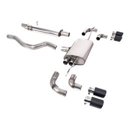 SSXLR134, MILLTEK SSXLR134 Filter-Back Exhaust, 3" (Carbon JET-90 Trims) for LAND ROVER Defender 110 P300 / P400e 2020- في الإمارات, دبي. Condition - new. Price 13,900 AED. Photo, seller contacts | AUTO.AE