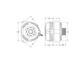MEH-B8206240B, MechMan S Series Billet Racing Alternators B8206240B في الإمارات, دبي. Condition - new. Price 2,390 AED. Photo, seller contacts | AUTO.AE