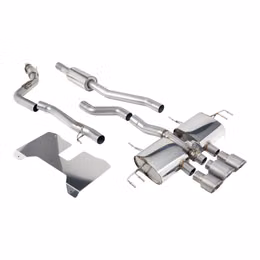 SSXHO290, MILLTEK SSXHO290 Cat-Back Exhaust, 3" (Brushed Titanium Trims) for HONDA Civic Type R (FL5) 2022- в ОАЭ, Дубай. Состояние - новое. Цена 14 190 AED. Фото, контакты продавца | AUTO.AE