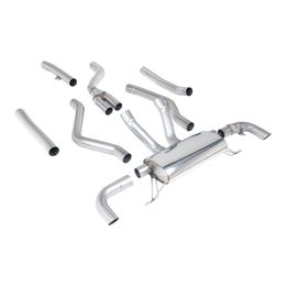 SSXBM1272, MILLTEK SSXBM1272 Cat-Back Exhaust, 3" for BMW M340i / M340i Xdrive (G20) in UAE, Dubai. Condition - new. Price 12,890 AED. Photo, seller contacts | AUTO.AE
