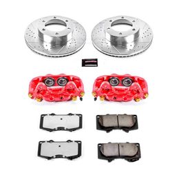 PWR-KC2324-36, PowerStop Z36 Truck and Tow Brake Upgrade Kits with Calipers for 2001-2007 SEQUOIA, 2000-2006 TUNDRA - KC2324-36 в ОАЭ, Дубай. Состояние - новое. Цена 2 550 AED. Фото, контакты продавца | AUTO.AE