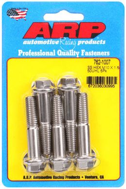 762-1007, ARP 762-1007 Metric Thread Bolt Kit M10 x 1.50 x 50mm hex SS bolts в ОАЭ, Дубай. Состояние - новое. Цена 270 AED. Фото, контакты продавца | AUTO.AE