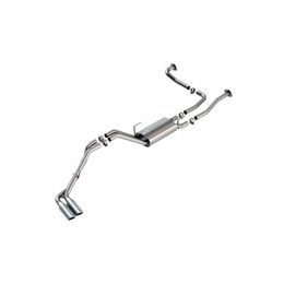 140984, BORLA 140984 Cat-Back Exhaust System 2.25" S-Type (4" Bright Chrome Tips) for NISSAN Frontier 3.8L 2022-2024 في الإمارات, دبي. Condition - new. Price 7,150 AED. Photo, seller contacts | AUTO.AE