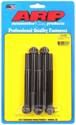 743-4250, ARP 743-4250 SAE Bolt Kit 7/16-20 x 4.250 12pt black oxide bolts в ОАЭ, Дубай. Состояние - новое. Цена 250 AED. Фото, контакты продавца | AUTO.AE