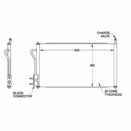 BDY-CNDDPI3391, Body Parts Air Conditioning Condensers for 2005-2007 FOCUS - CNDDPI3391 في الإمارات, دبي. Condition - new. Price 350 AED. Photo, seller contacts | AUTO.AE