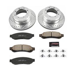 PWR-K4593, PowerStop Z23 Evolution Sport Brake Upgrade Kits for 2005-2010 F-350 SUPER DUTY - K4593 في الإمارات, دبي. Condition - new. Price 1,970 AED. Photo, seller contacts | AUTO.AE
