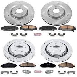 PWR-K4400, PowerStop Z23 Evolution Sport Brake Upgrade Kits for 2005-2013 CORVETTE, 2006-2009 XLR - K4400 in UAE, Dubai. Condition - new. Price 2,130 AED. Photo, seller contacts | AUTO.AE
