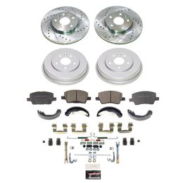 PWR-K15487DK, PowerStop Z23 Evolution Sport Disc and Drum Brake Upgrade Kits for 2018-2020 SONIC - K15487DK في الإمارات, دبي. Condition - new. Price 1,690 AED. Photo, seller contacts | AUTO.AE