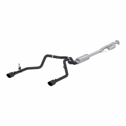 S5021BLK, MBRP S5021BLK Cat-Back 3" Armor BLK (Black-Coated Aluminized Steel / Dual) for CHEVROLET Silverado 1500 / GMC Sierra 1500 2019- in UAE, Dubai. Condition - new. Price 6,770 AED. Photo, seller contacts | AUTO.AE