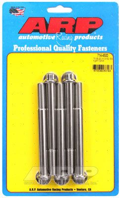 714-4500, ARP 714-4500 SAE Bolt Kit 7/16-20 x 4.500 12pt SS bolts в ОАЭ, Дубай. Состояние - новое. Цена 330 AED. Фото, контакты продавца | AUTO.AE