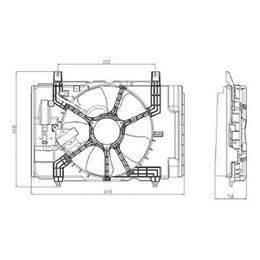 BDY-NI3115135, Body Parts Replacement Electric Cooling Fans for 2007-2012 VERSA - NI3115135 в ОАЭ, Дубай. Состояние - новое. Цена 460 AED. Фото, контакты продавца | AUTO.AE