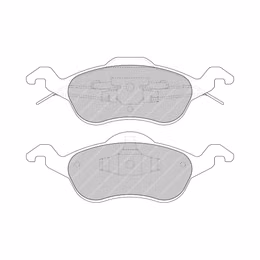 FCP1318H, FERODO FCP1318H Front Brake Pads DS2500 for FORD Focus 1998-2004 в ОАЭ, Дубай. Состояние - новое. Цена 830 AED. Фото, контакты продавца | AUTO.AE