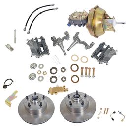 SUM-BK1501, Summit Racing™ Front Disc Brake Conversion Kit for Chevy/Buick/Oldsmobile/Pontiac Cars в ОАЭ, Дубай. Состояние - новое. Цена 4 210 AED. Фото, контакты продавца | AUTO.AE